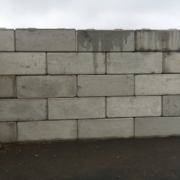 Betonsteine Mauer